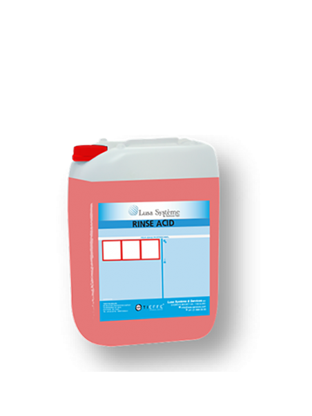 RINSE ACID - additif de rinçage ultra-concentré...